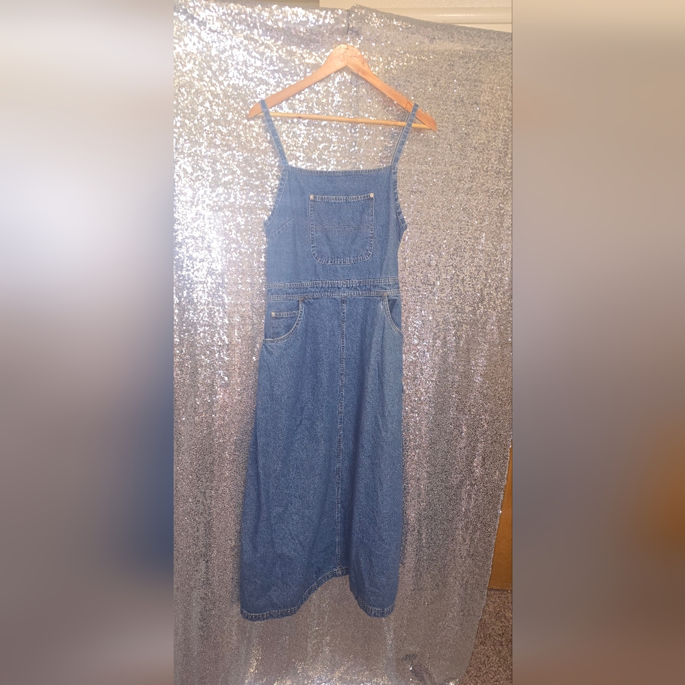Vintage OF jeans Maxi Denimn Overall!